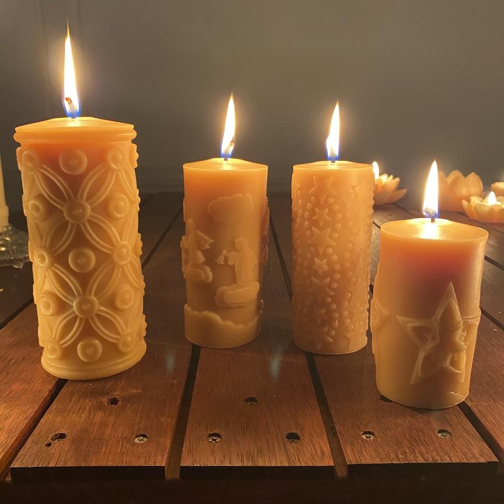 Are all beeswax candles "organic" ? and more questions answered here.
