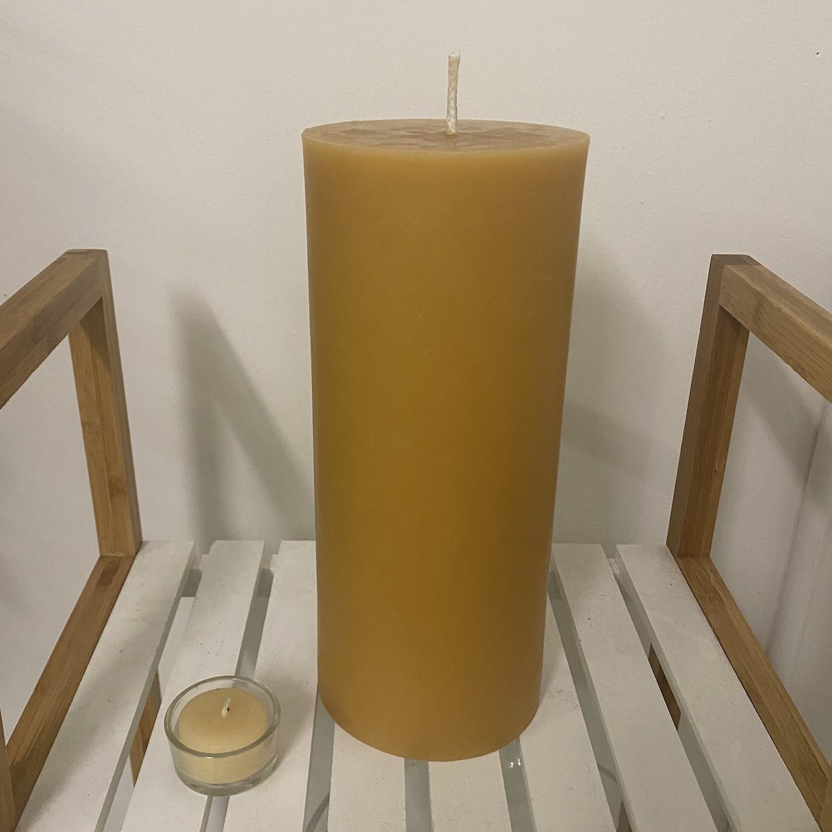 "Reflection" candle- 400 hours of candle light Happy Flame