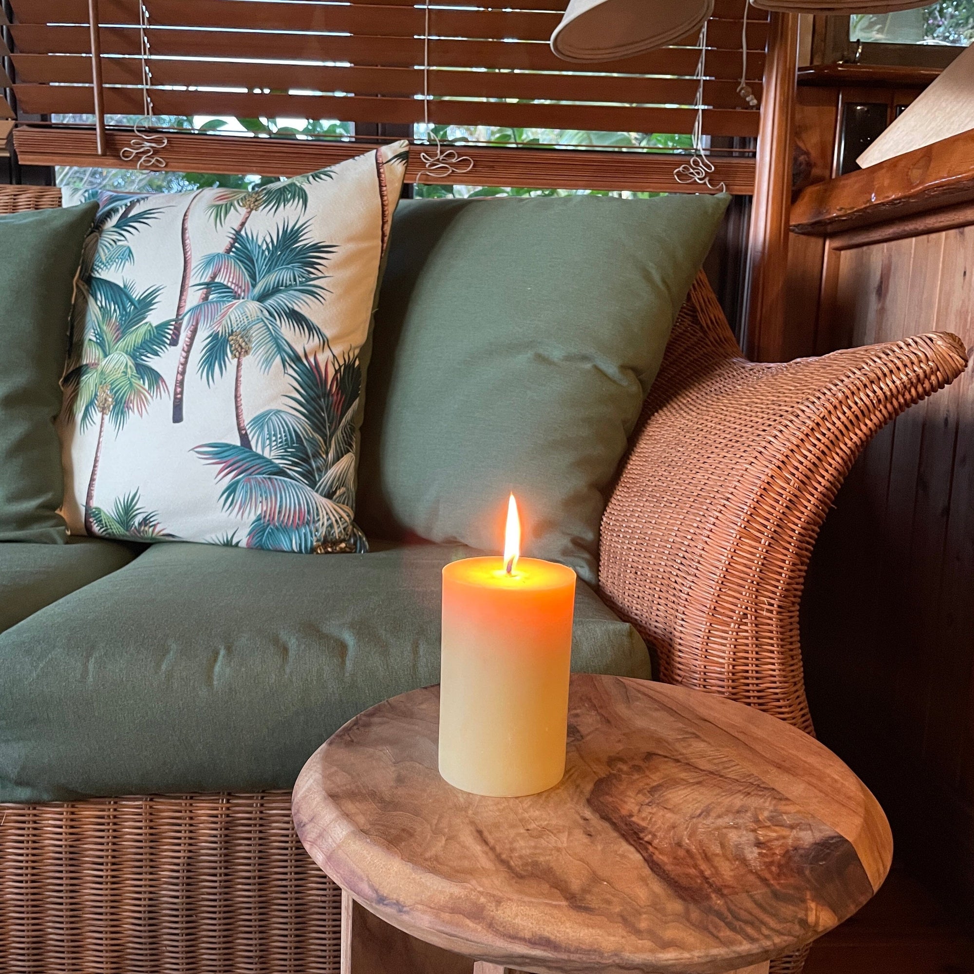 Three ( 3 ) days of darkness beeswax candles. Happy Flame