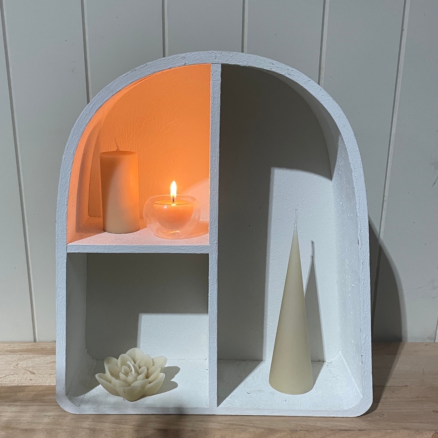 How to Style Your Sacred Space with Beeswax Candles - Happy Flame