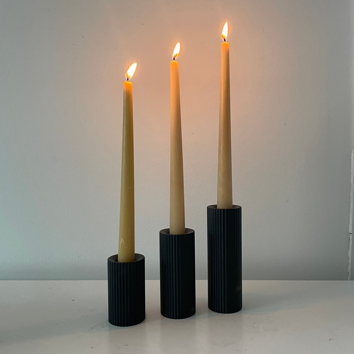 Pure Beeswax Candles All 3 Styles