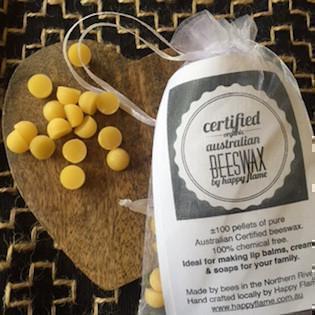 Australian Certified Organic Beeswax - Happy Flame