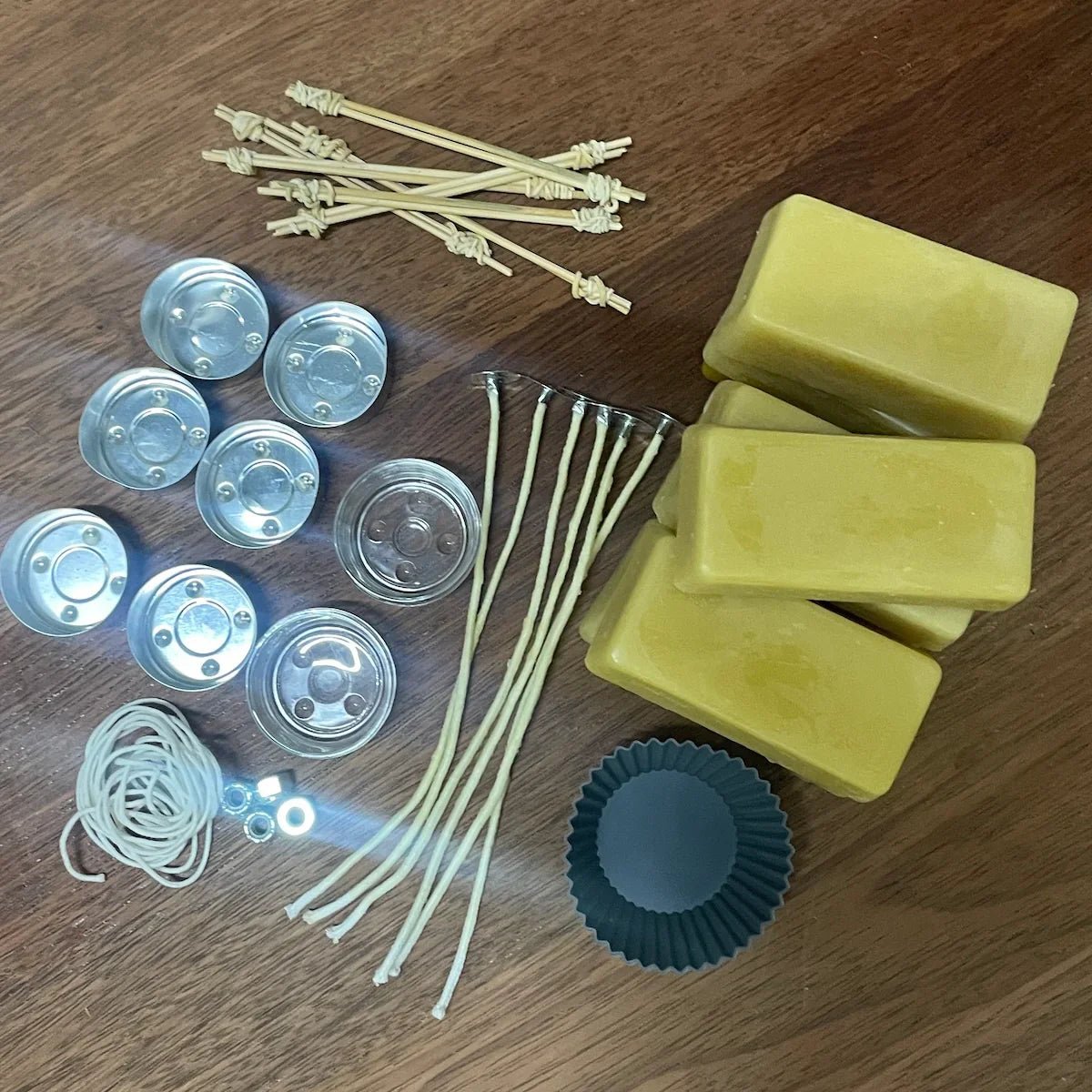 Beeswax candle making kits - Happy Flame