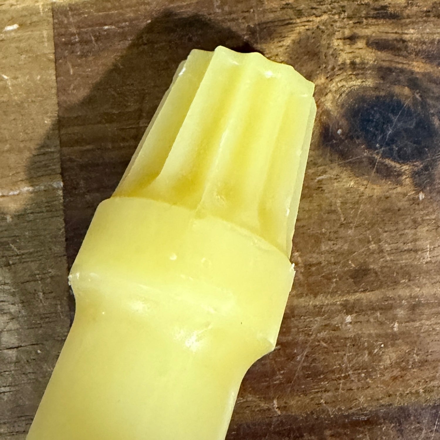 12 hour Beeswax classic candle sticks ( 1 x pair) 3 - Happy Flame
