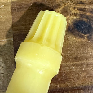 12 hour Beeswax classic candle sticks ( 1 x pair) 3 - Happy Flame