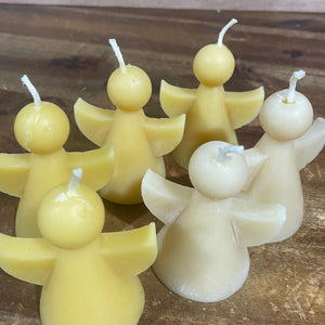 Christmas Angel candle - Imperfect - Happy Flame
