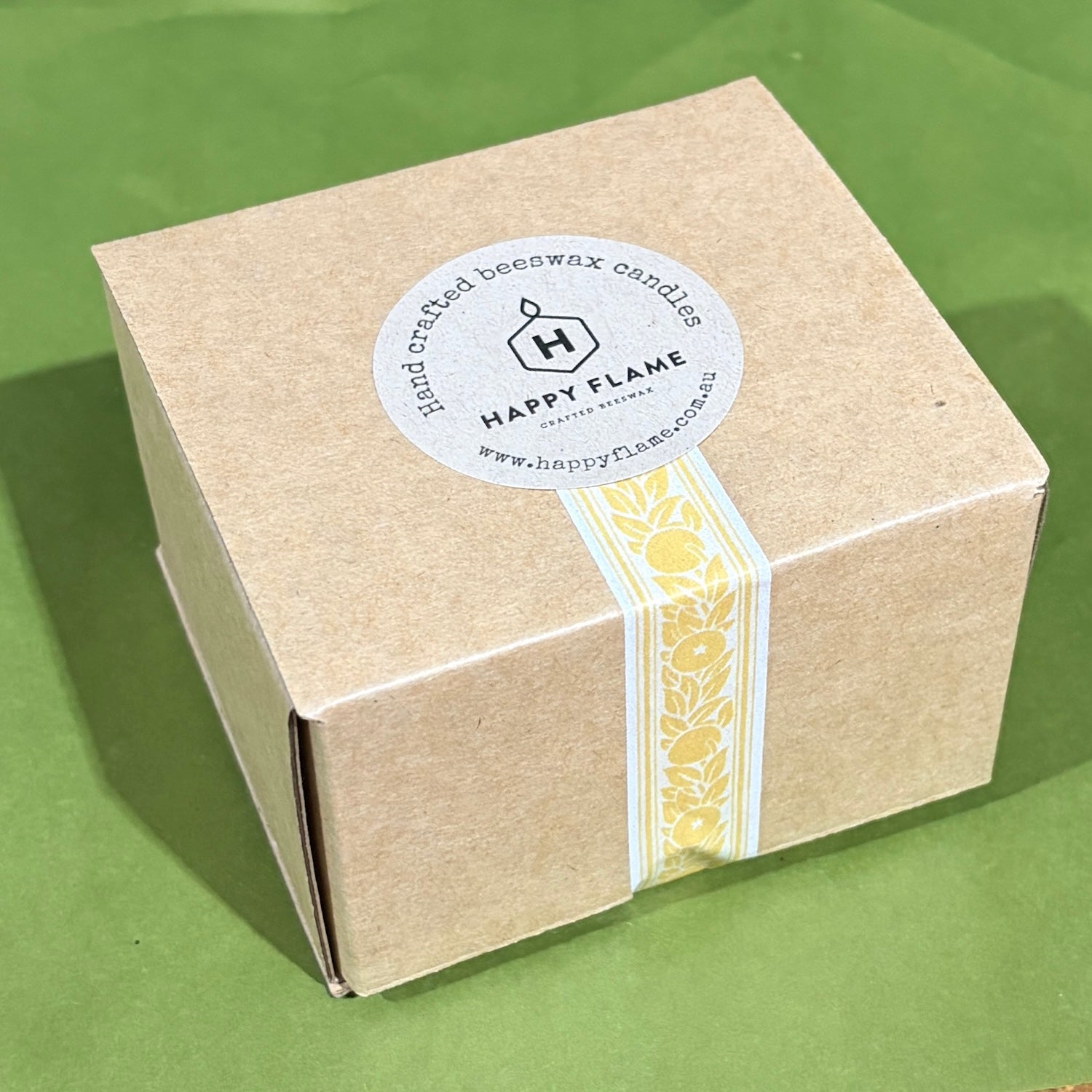 Lotus Beeswax Candle Christmas gift box