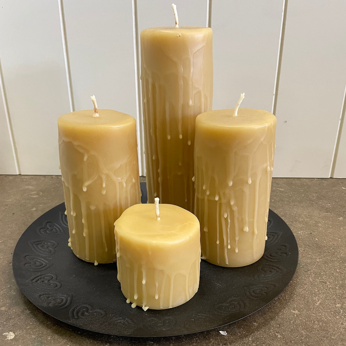 Medieval Pre-dripped candles