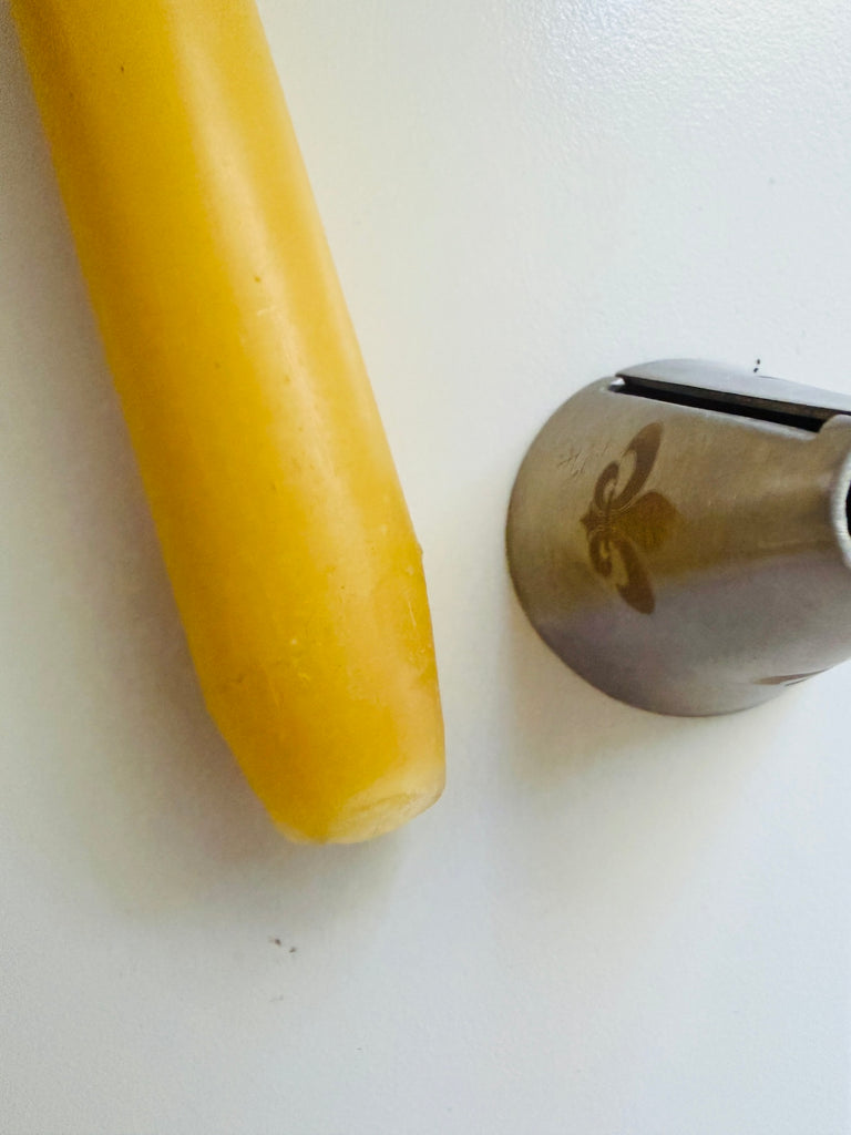 Metal candle shaver/ sharpener - Happy Flame