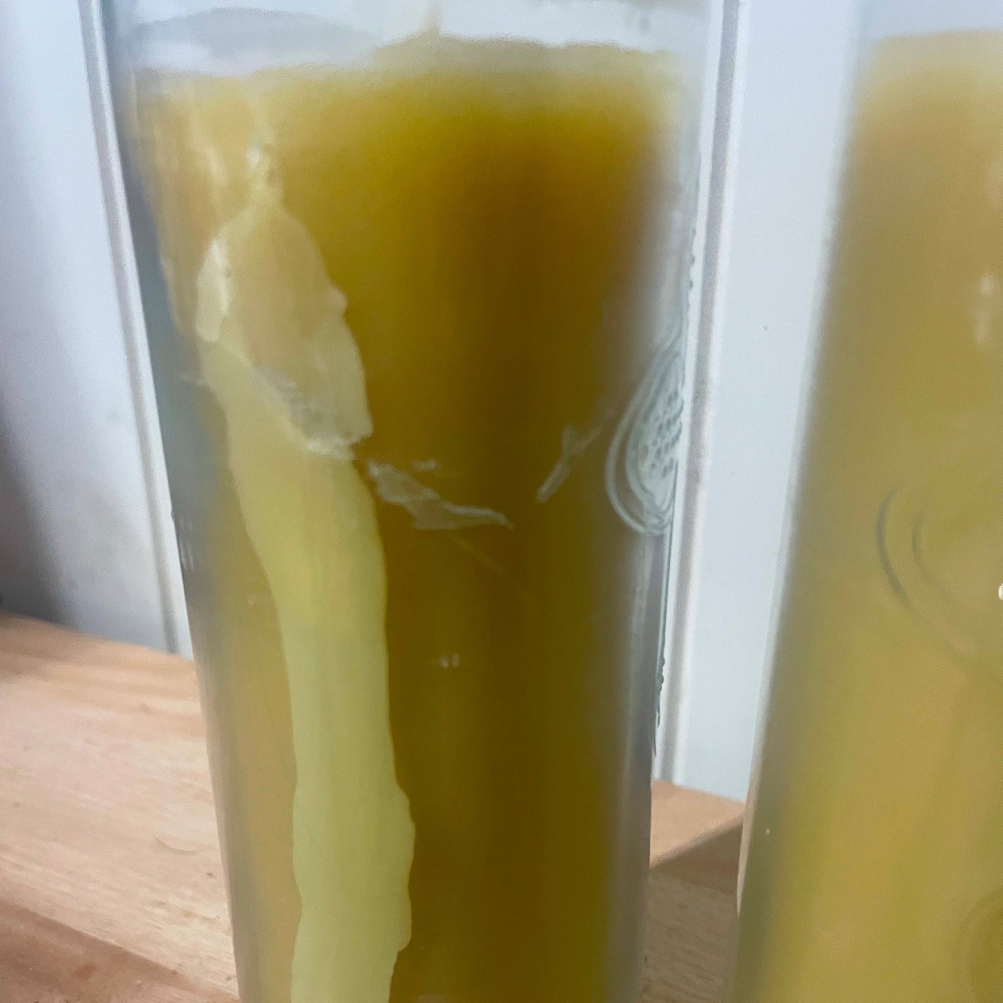 Ceremonial Candle in Glass - Imperfect 3 - Happy Flame