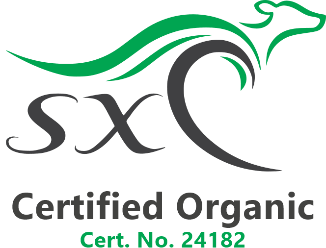 The logo of Southern cross certified organic
