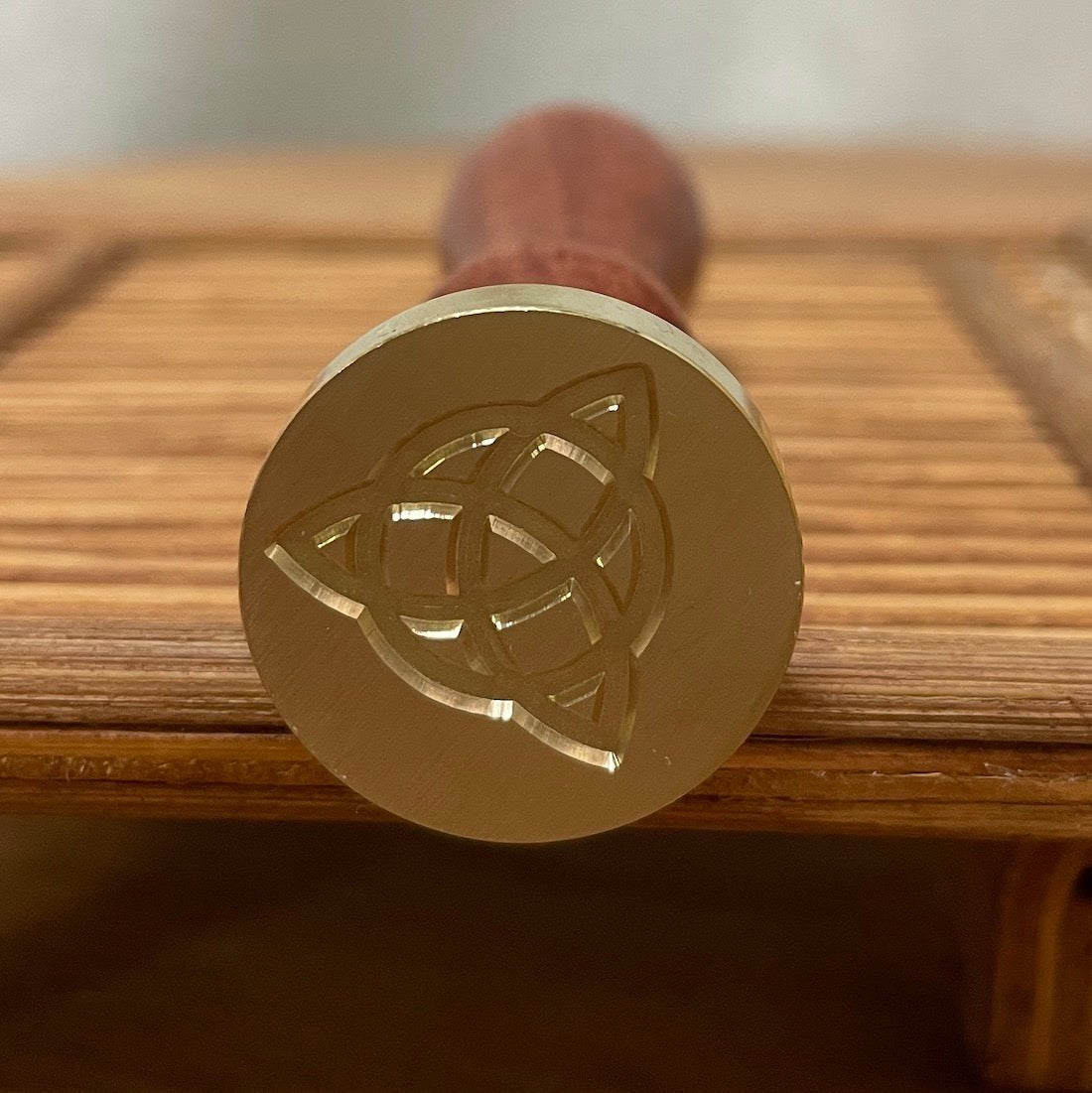 Wax seal kits - Seal stamp triquetra - Happy Flame