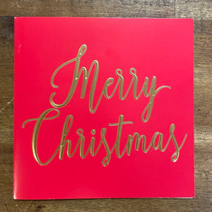 Artisan Greeting Cards - Merry Christmas card - Happy Flame