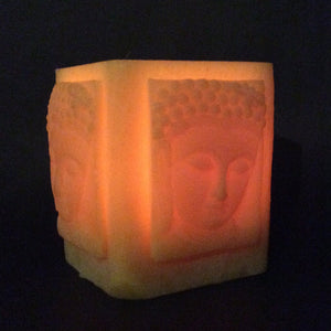 Happy Flame Beeswax Lanterns luminaries Buddha beeswax lantern- rectangle