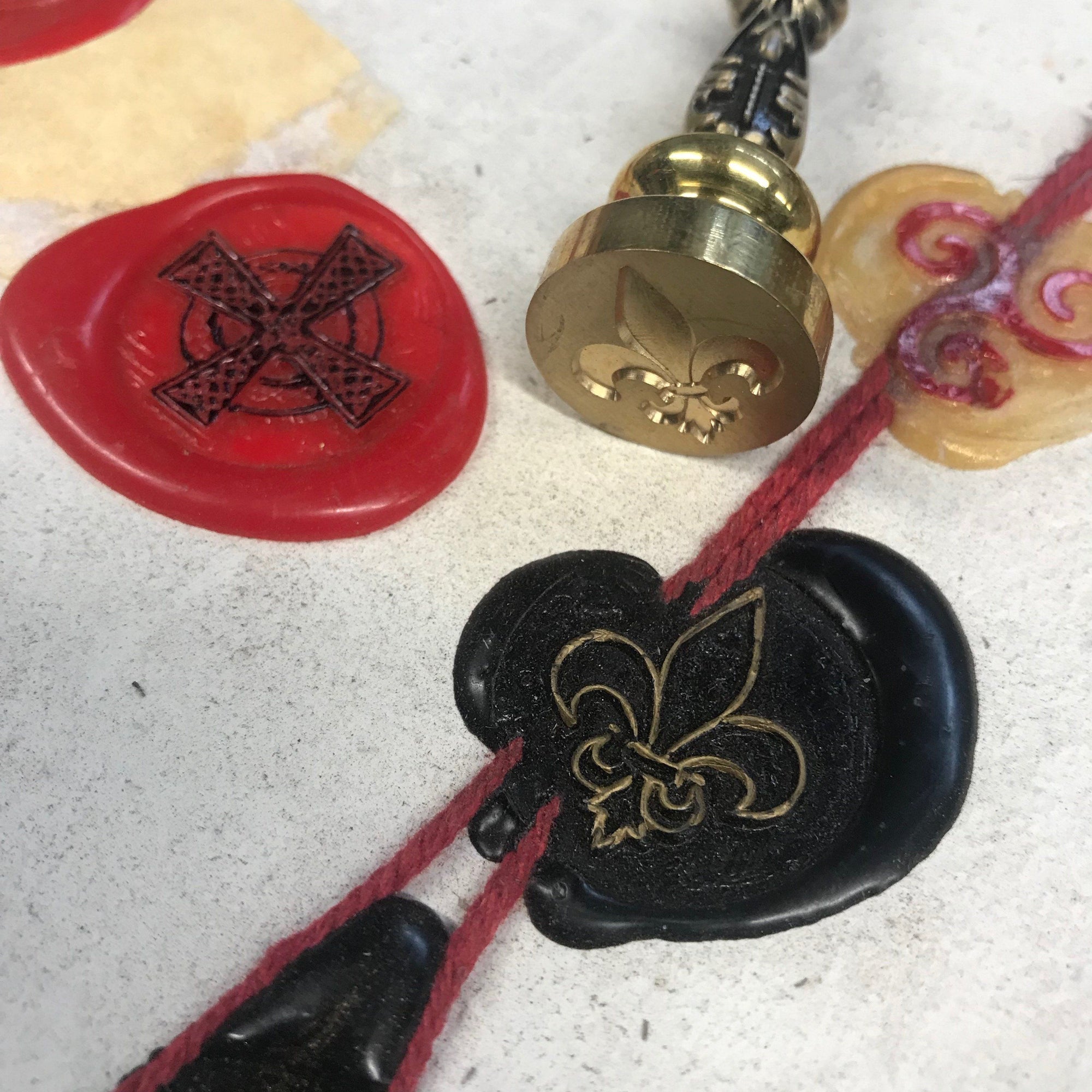 Happy Flame Wax seals stamps