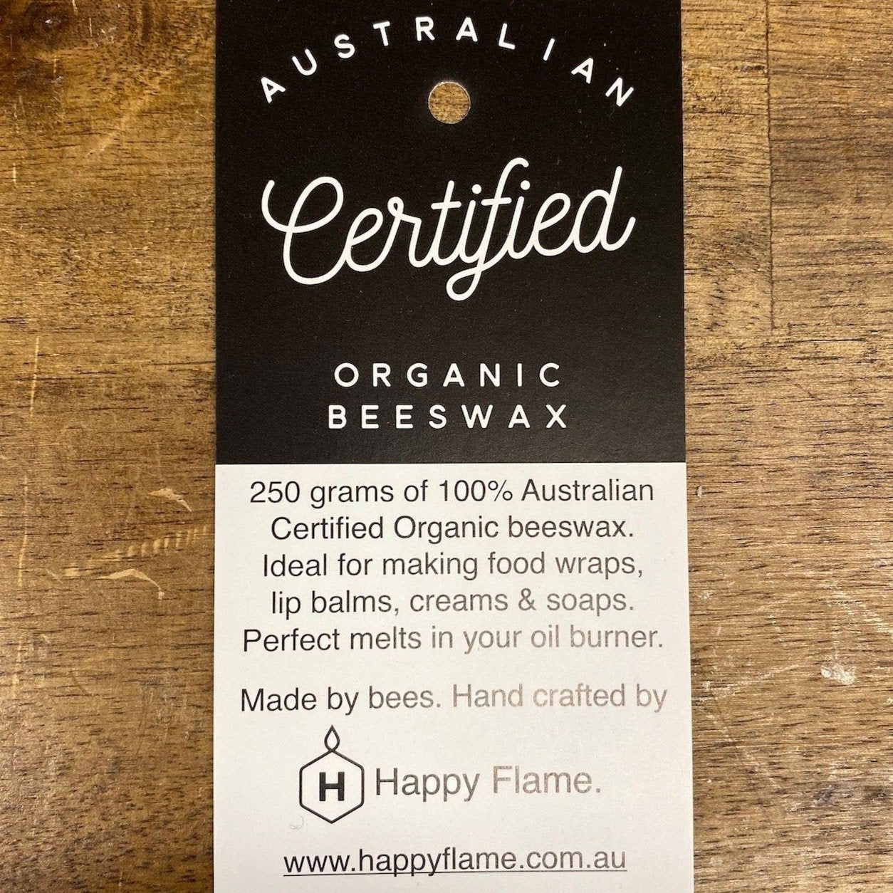 Beeswax beads, pellets & pearls certified organic 4 - Happy Flame