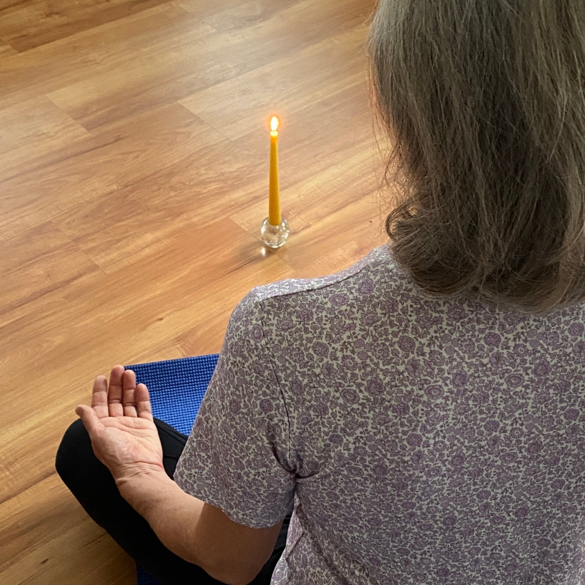Meditation Beeswax Candle Collection 2 - Happy Flame