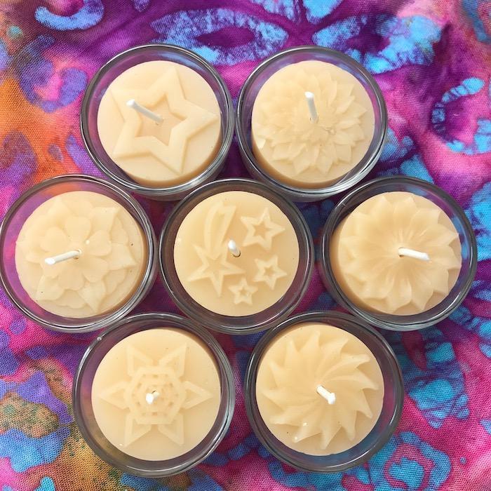 Blessingway Beeswax Candle Pack 2 - Happy Flame